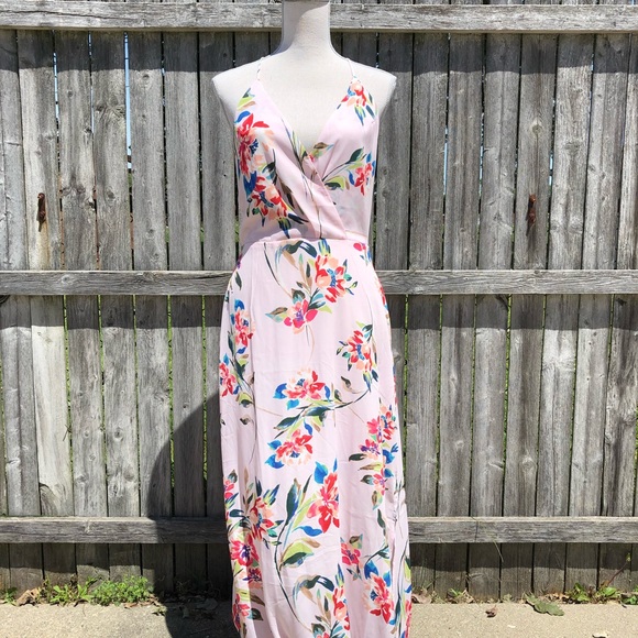 Lush Surplice Maxi Dress - Picture 3 of 7